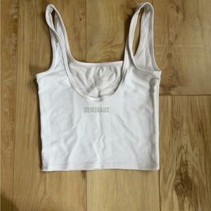 Gymshark Cream Athletic Top